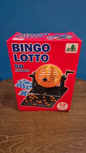 Jogo Bingo com cartelas