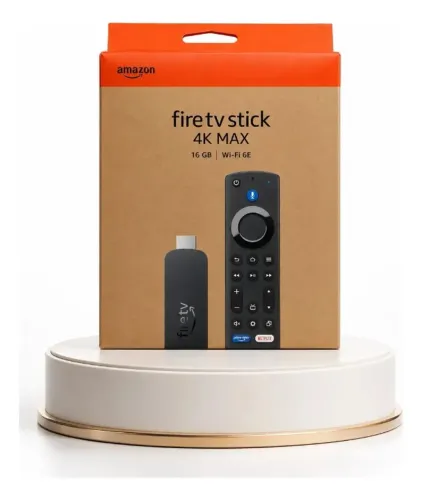 Amazon Fire TV Stick 4K MAX 16GB Wi-Fi 6E Alexa Controle por Voz lacrado