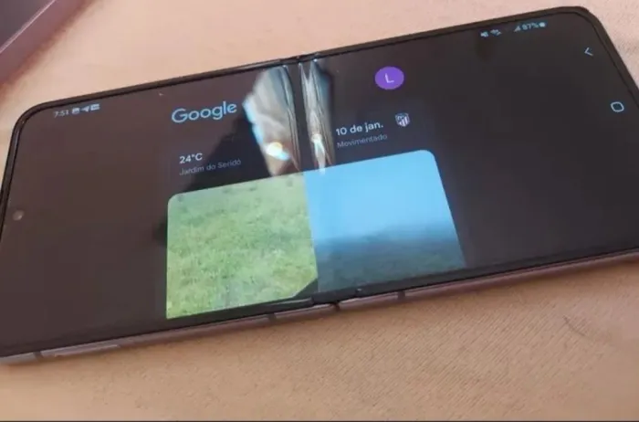 Samsung z flip 4 aceito cartao com juros da maquininha