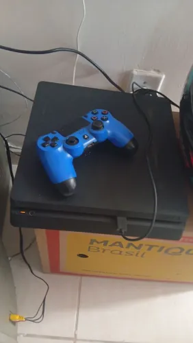 Play4,Ps4, Playstation 4, aço.panha controle + GtaV mídia física(CD)