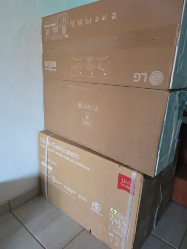 Ar condicionado LG DUAL Inverter 12.000 Mil Btus - Lacrado c/NF