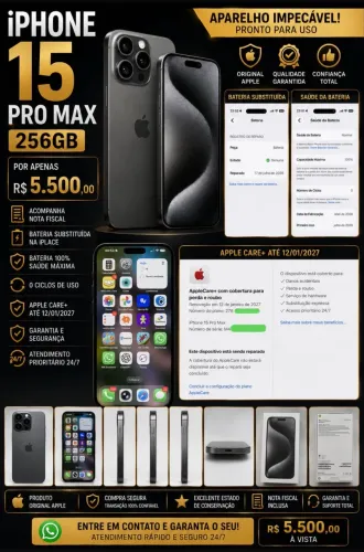 iPhone 15 pro max 256