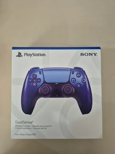 Controle PlayStation DualSense Cromado Galactic Purple