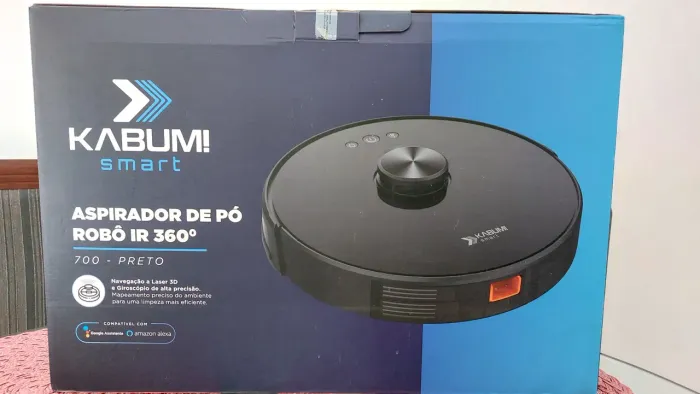 Aspirador robô kabum