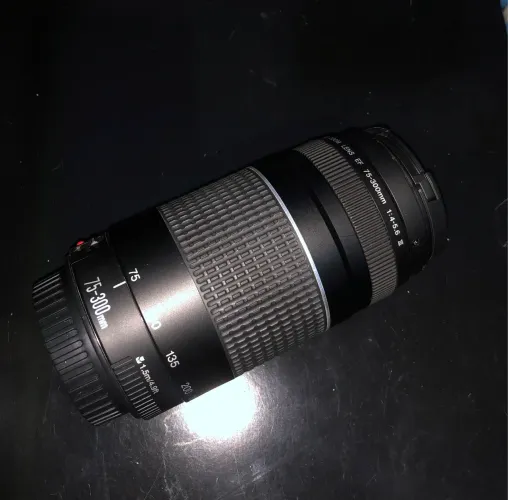 Cânon ef 75-300 f/4-5.6
