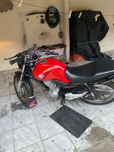 Cg 160 extra troco em carro ou em moto menor com volta