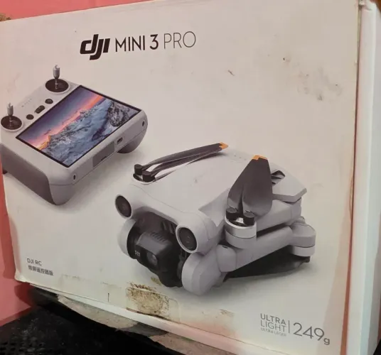 Drone mini 3 pro rádio controle 1 bateria