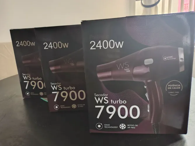 Secador de cabelo ws 2400w NOVO CAIXA 