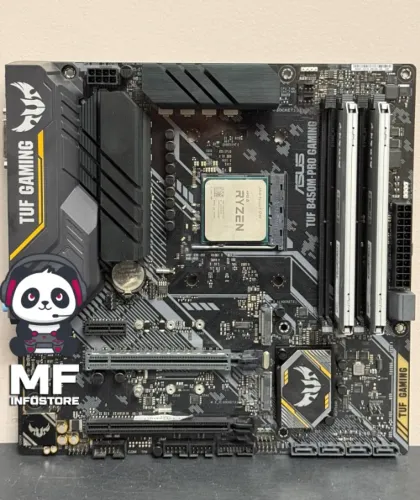 Kit B450M Asus TUF + Ryzen 7 5700 + 2x16gb 3200mhz Asgard 