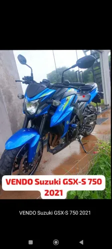 Suzuki GSX-S 750 2021 Azul Total