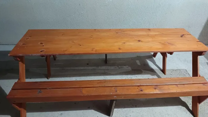 Mesa que virá banco