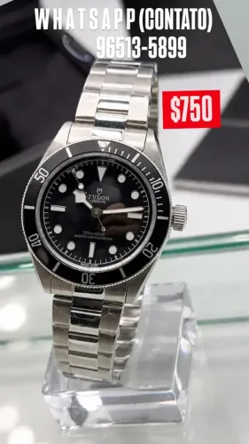 Relógio TUDOR BLACK BAY AUTOMÁTICO  - MOSTRADOR PRETO 