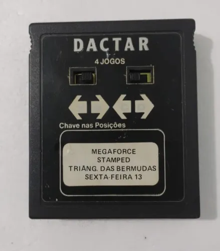 Cartucho 4 jogos original Dactar