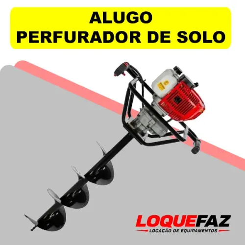 PERFURADOR DE SOLO PARA ALUGAR EM ARAGUAÍNA
