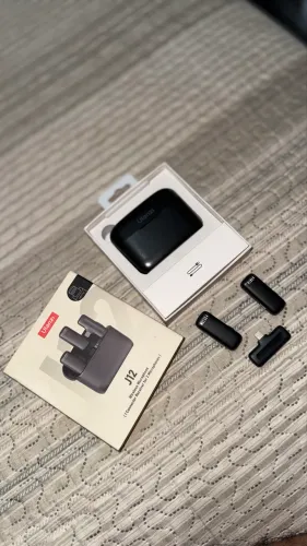 LAPELA MICROFONE ULANZI J12