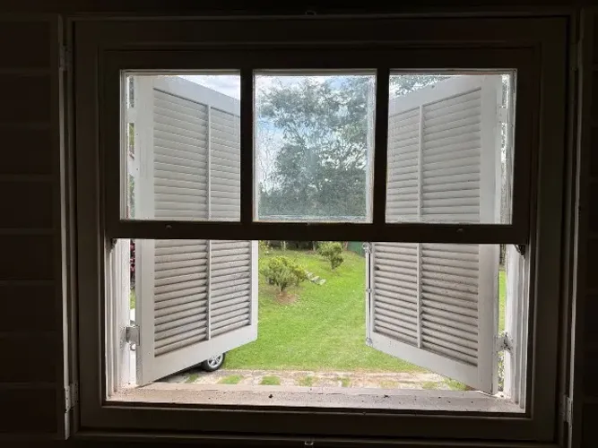 Janela de Fazenda antiga em madeira