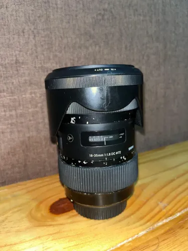 Lente cânon 1.8 18-35  6.000