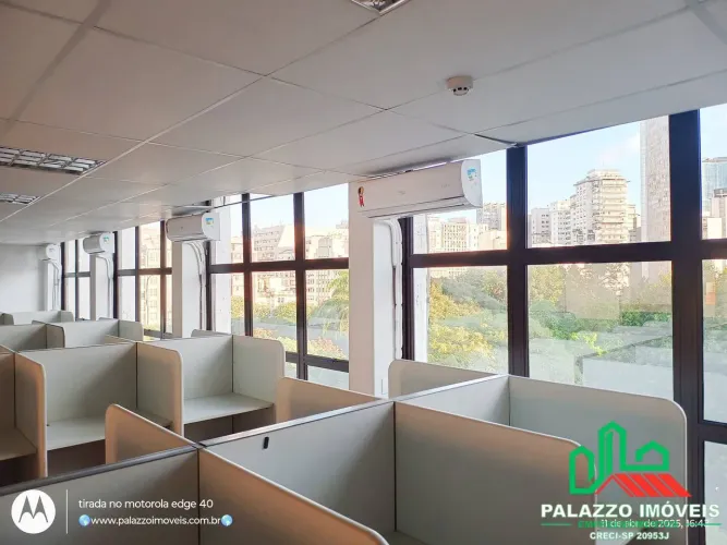 CONJUNTO COMERCIAL COM 212,00M2 COM 43 MESAS PaS CALL CENTER FRENTE METRÔ