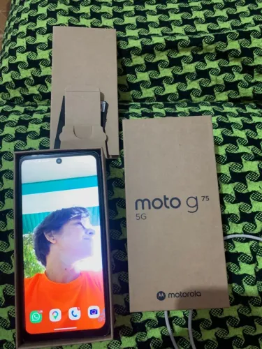 Motorola G75 - 256GB Única dona - R$1.200