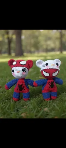 Bonecos de crochê amigurumi artesanal 