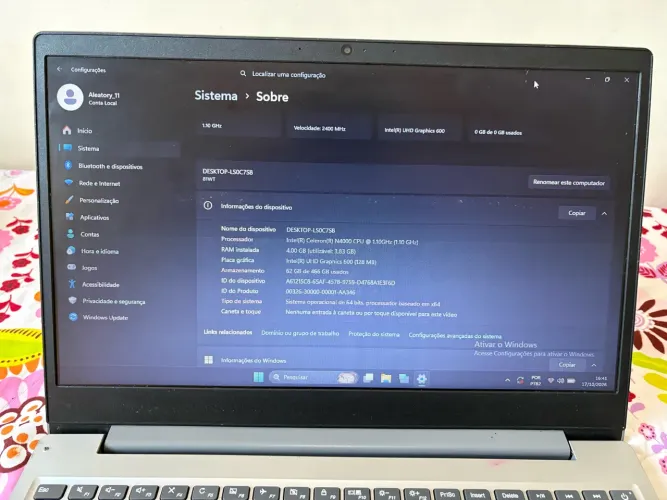 notebook lenovo 