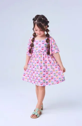 Vestido Geleia tam. 8 anos