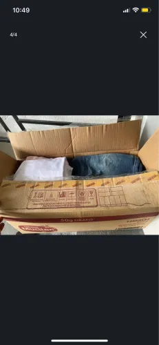 Caixa de roupa feminina e masculina 20 reais para revenda