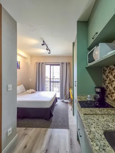 Studio para venda em Brooklin com 1 quarto, 22m²