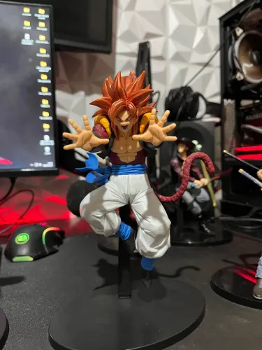 Action Figure Super Saiyan 4 Gogeta Dragon Ball GT Blood Of Saiyans Original Bandai