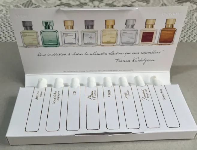 Maison Francis Kurkdjian Discovery Set Masculino 8 x 2 mL