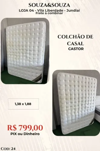 Colchao Casal Castor