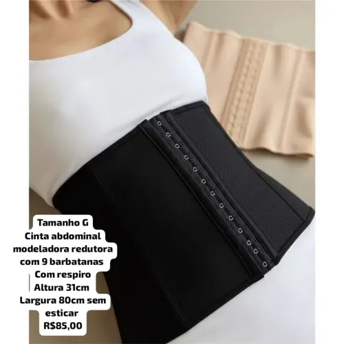 Cinta abdominal modeladora
