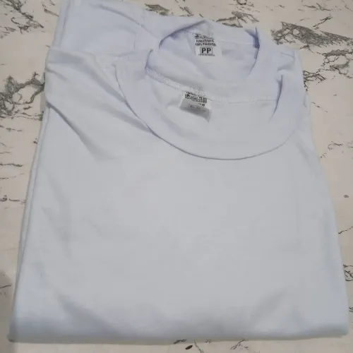Camisa branca pra escola ou sublimação 