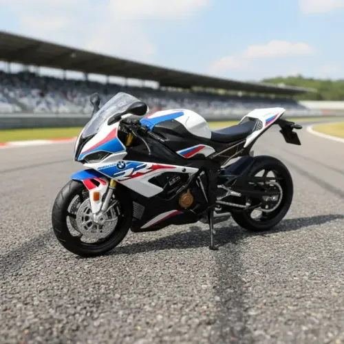 Moto de Brinquedo Bmw S1000rr Miniatura Articulável