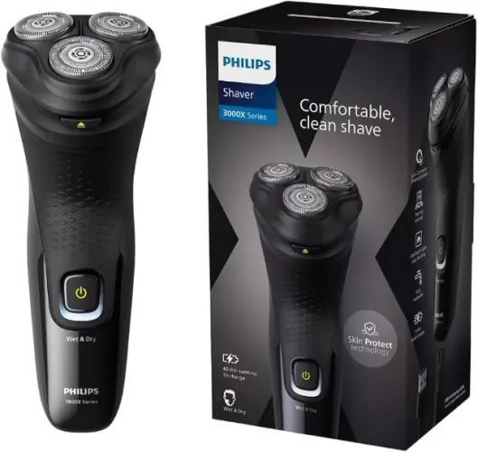 Barbeador elétrico comfort cut Philips X3021/00 3000X Series Bivolt