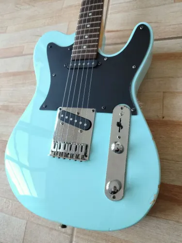 Raridade nacional! Guitarra Hering Telecaster, relic natural!
