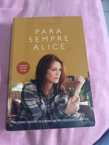 Livro Para sempre Alice
