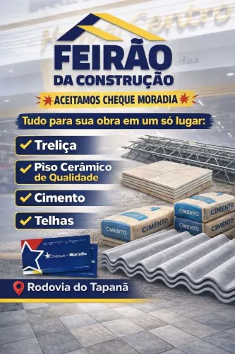Aceitamos cheque moradia
