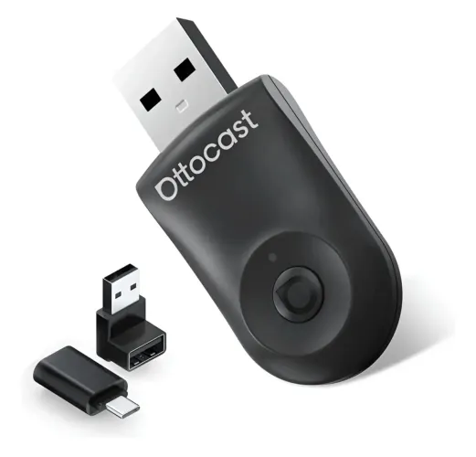 Adaptador Ottocast Mini Sem Fio Para Carplay/android Auto