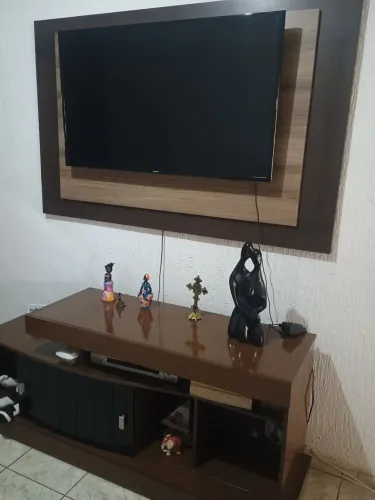 Rack para sala e painel de tv