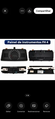 Painel de instrumentos VOLVO FH 4