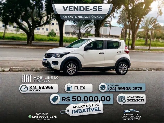 Fiat Mobi Like 1.0 Fire Flex 5P. 2023