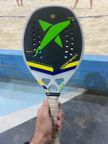 Raquete de Beach Tennis Drop Shot Centauro Pro 4.0 BT - Excelente Estado