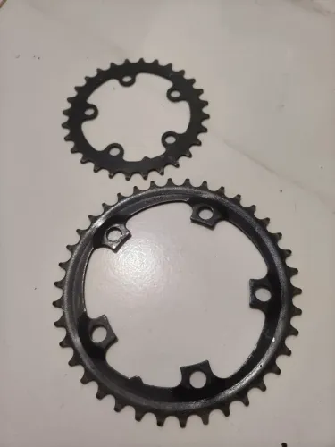 Coroas em Aço pedivela 5 furos bcd 110
