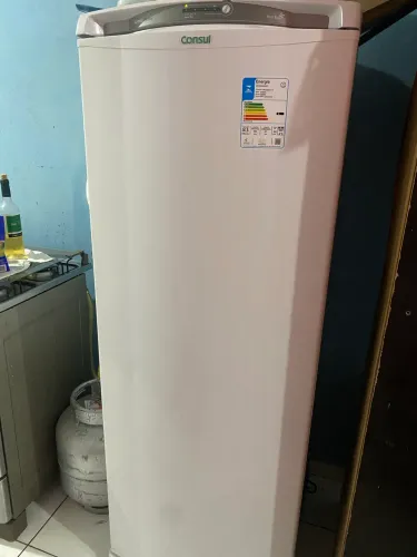 Geladeira consul frost free 432 litros branca gavetao hortifrute