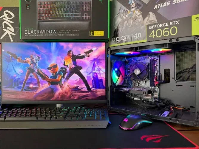 PC Sabor-Gamer i3-2100 Pos-LGA 1155 8gb SSD-120gb Nvidia GT-730 4gb