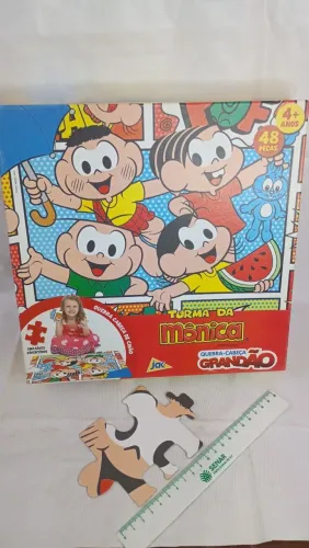 Quebra cabeça Mônica 