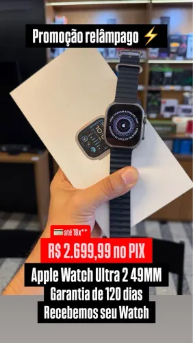 Apple Watch Ultra 2 49MM com garantia