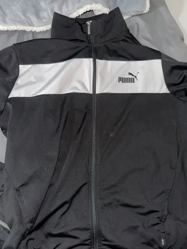 jaqueta original puma poly suit preto masculino