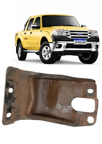 Chapa Suporte Barra Torção Direito Ford Ranger 2009 Á 2011